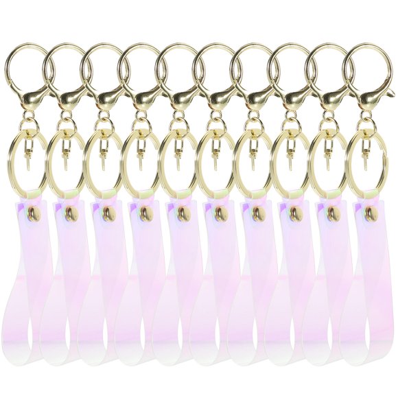 SHOWERORO 10Ud Llavero Decorativo Para O Material Multicolor