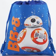 Disney Star Wars BB Robot Blue Drawstring Bag For Multi Purposes Use