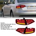 thumbnail image 4 of LED Tail Lights Rear Lamp With Dynamic Turn Signal, Fits A4 B8 Pre facelift Sedan S4 2009-2012 LED Tail Lights Rear Lamp Assembly, 4 of 7