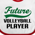 thumbnail image 4 of Inktastic Future Volleyball Player Boys Baby Bib, 4 of 4