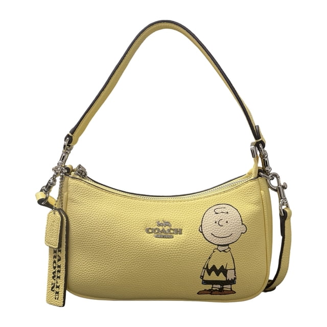 Bolsa Crossbody Coach Teri Charlie Brown Amarillo