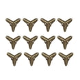 thumbnail image 1 of Unique Bargains Metal Box Corner Protectors Edge Guard Protector 20x20x20mm Bronze Tone 12 pcs, 1 of 3