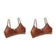 thumbnail image 4 of Minnieouse Sujetador de tirantes finos, lencería Sexy, copa de tres esquinas, sujetadores suaves sin costuras, Bralette sin costuras, ropa Type1 NO1, 4 of 6