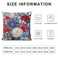 thumbnail image 5 of SHANXI Pillow Covers Flowers in Vase Decor Pillow Case Decorations for Home Sofa Couch 20x20in, 5 of 5
