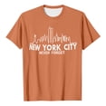 thumbnail image 5 of 9/11 25th Anniversary Shirt 911 We Will Never Forget Shirts for Men Memorial Patriotic Vintage Tee Orange XXXL, 5 of 6