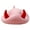 Pink red horn, variant on lanema Warmth Devil Horn Beret Hat Painter Hat For Women Teens Girl Outdoor Activity