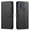 Black, variant on Starshop Case for Motorola G Pure, Premium Leather Wallet Pocket Credit Card Slots-Black
