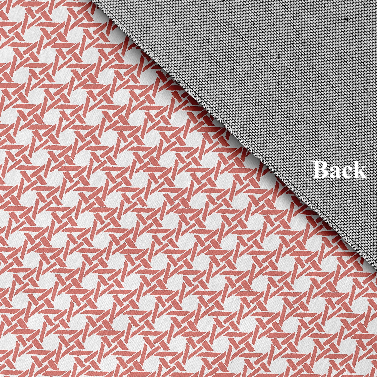 Simply Daisy 18" x 30" Coral Rattan Geometric Rug