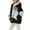 Black, variant on CCRFTGI Hoodie for Children Boys Girls Size 7 Sherpa Patchwork Fleece Lined Full Zip Hoodie Sweatshirt Trendy Fall Winter Jacket Cozy Warm School Uniform Sweater Blue 11-12 Years