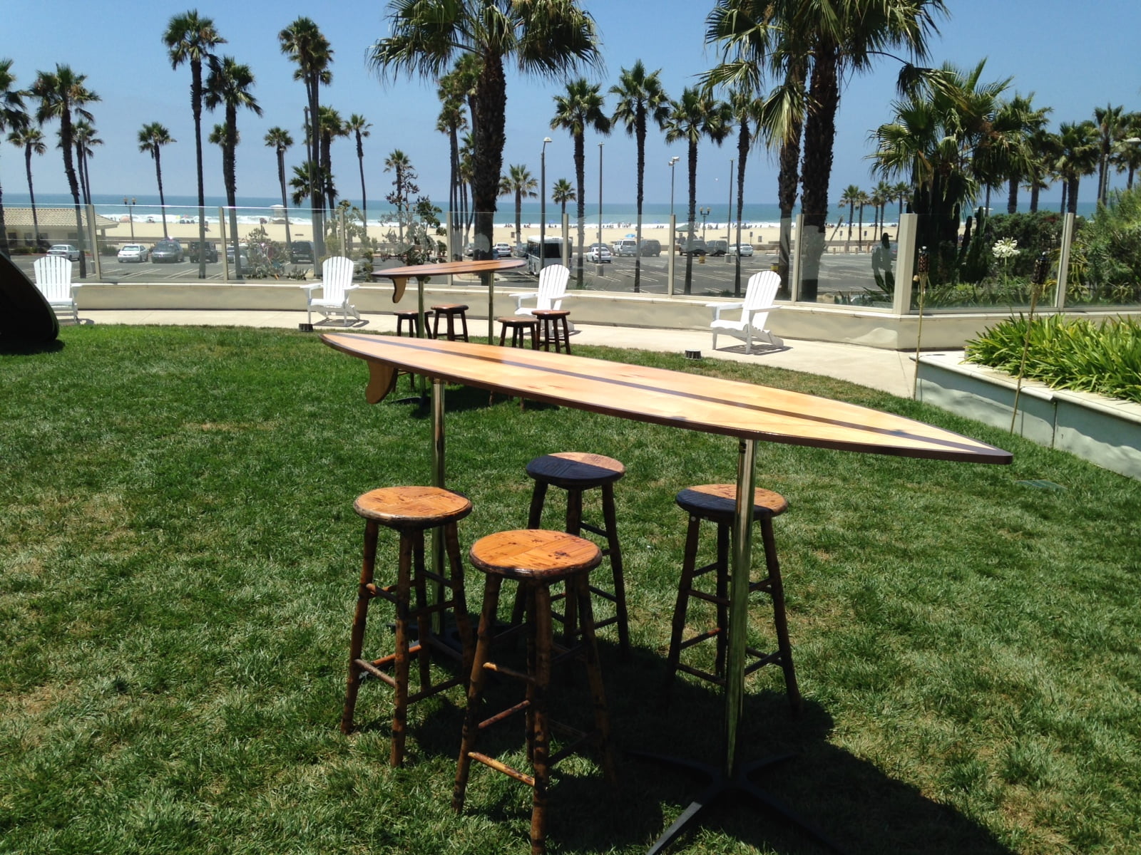 Table - 95"X24" WFT Series Surf Board Bar - 30"&42" Kit