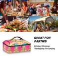 thumbnail image 7 of Iauyy Casserole Carrier for Hot Food Insulated Casserole Travel Carry Bag with Lid Food Warmer Bag for Party/Picnic,Heart-shaped Gesture, 7 of 7