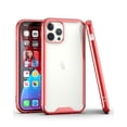 thumbnail image 6 of For Samsung Galaxy S22 Plus Colored Shockproof Transparent Hard PC + Rubber TPU Hybrid Bumper Shell Slim Protective Cover ,Xpm Phone Case [Clear / Red], 6 of 6