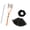 Black, variant on Eye Catching Adorable Whimsical 23Inch Fabric Geese Dress Up Outfit Set Suitable For Porch Or Garden Themed Decoration