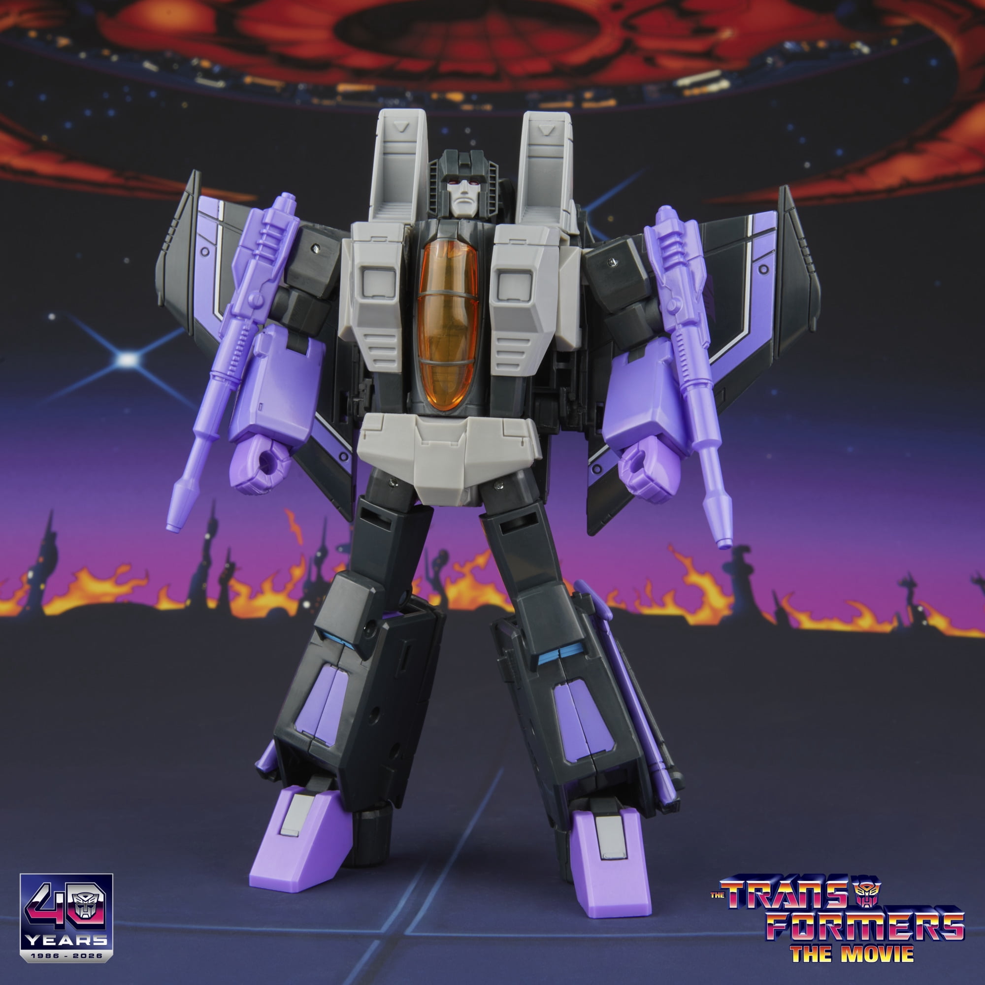 Transformers Toys Studio Series The Transformers: The Movie Skywarp Action Figure, 8+