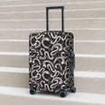 thumbnail image 2 of Lsque Hand Drawn Snake Printed Luggage Cover, Travel Luggage Protector,Scratch and Dirt Resistant, Fits 18-32 Inch Luggage - X-Large, 2 of 9