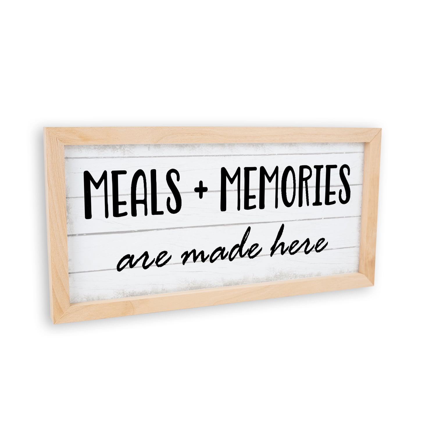 Meals and Memories Are Made Here Sign, Farmhouse Kitchen, Kitchen Décor