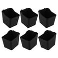 thumbnail image 1 of BRIGHTFUFU 6Pcs Pegboard Bins Organizer Set Black PP Organization for Kitchen Adults, 1 of 8