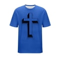 thumbnail image 6 of CHUMUD Christian Shirts for Men Jesus Faith T-Shirt Cross Shirt Inspirational Religious Tee for Him, 6 of 6