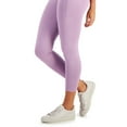 thumbnail image 3 of ID Ideology Women's High Waist Side Pocket 7/8 Length Leggings Purple Size X -Small, 3 of 3