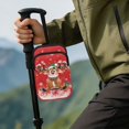 thumbnail image 4 of COEQINE Zippered Crutch Bag Broken Leg Crutch Bag Christmas Cute Reindeer Forearm Crutch Storage Organizer, Walking Cane Pouch, Lightweight Organizer Pouch, for Women Men, 4 of 7