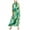green, variant on I.N.C Womens Rio Rain Flounce Dress, Green, X-Large