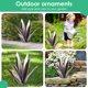 thumbnail image 5 of Adornos plantas agave Kuymtek Hierro Forjado Decorativos para Patio jardín astilla 27 CM, 5 of 6