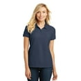 thumbnail image 1 of Port Authority &174; Polo Classique Piqué pour Femmes. L100 m Bleu Rivière Marine, 1 of 2