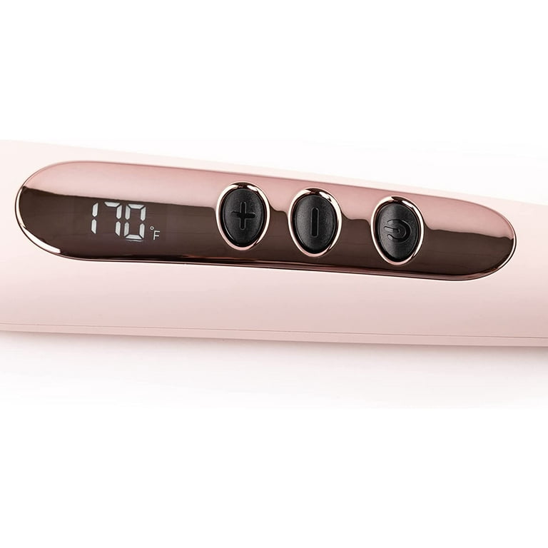 L ange Hair Le Vite Straight Styler Heated Hair Straightener Brush with Ion Protection Walmart
