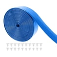 thumbnail image 3 of DOLITY Sangle de Chaise en Vinyle Sangles de Remplacement pour Meubles PVC Facile à Installer Bricolage Sangles de Réparation de Chaise de Pelouse pour Pelouse Extérieure Bleu, 3 of 9