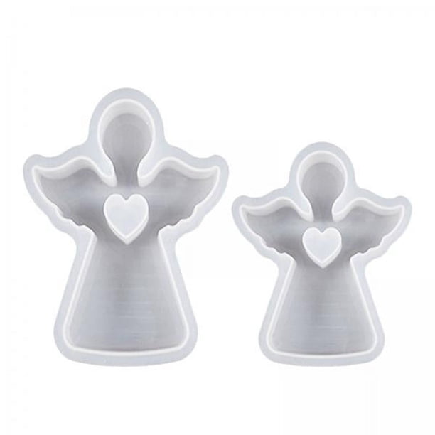 Fabricación de velas de silicona,Modelo de ángel de silicona para fabricación de velas de jabón de resina,Decoraciones de Pascua de yeso hechas a mano Regalos de Pascua,Modelo de vela de