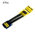 thumbnail image 2 of Unique Bargains 43.3' Non-Slip Tennis Racket Overgrip Tape Wraps with Ridges Black 6 Pack, 2 of 6