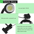 thumbnail image 3 of Inteprter Clip LED flexible Lámpara de escritorio Lámpara de Luz de lectura Luz de noche con interruptor de alimentación Enchufe de EE. UU. AC Iluminación y accesorios Numero 5 Inteprter HA024598-05, 3 of 6