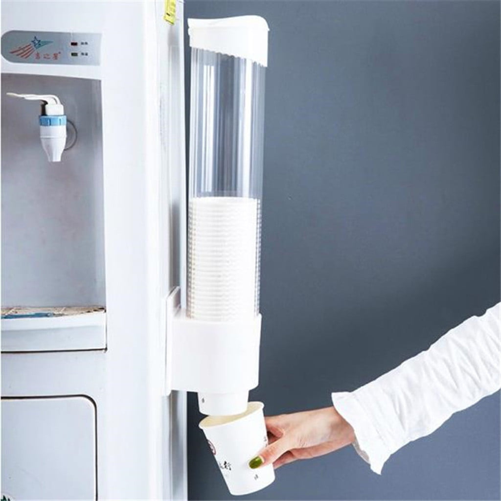 Disposable Paper Cup Dispenser Plastic Cup-Holder for Water Dispenser Automatic 