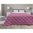 thumbnail image 1 of Space Down Alternative Comforter, Black Wavy Lines and Stars Simple Design Large Little Shapes Universe Theme, Microfiber Quilt for All Season, 5 Sizes, Dark Grey and White, by Ambesonne, 1 of 3