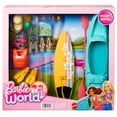 thumbnail image 5 of Barbie World Kayak & Surf Playset with 17 Camping Accessories [Walmart Exclusive], 5 of 6