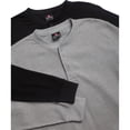 thumbnail image 3 of Southpole Mens Thermal Shirts - Crewneck and Henley Top Long Sleeve Thermal Shirts for Men 2 Pack, 3 of 7
