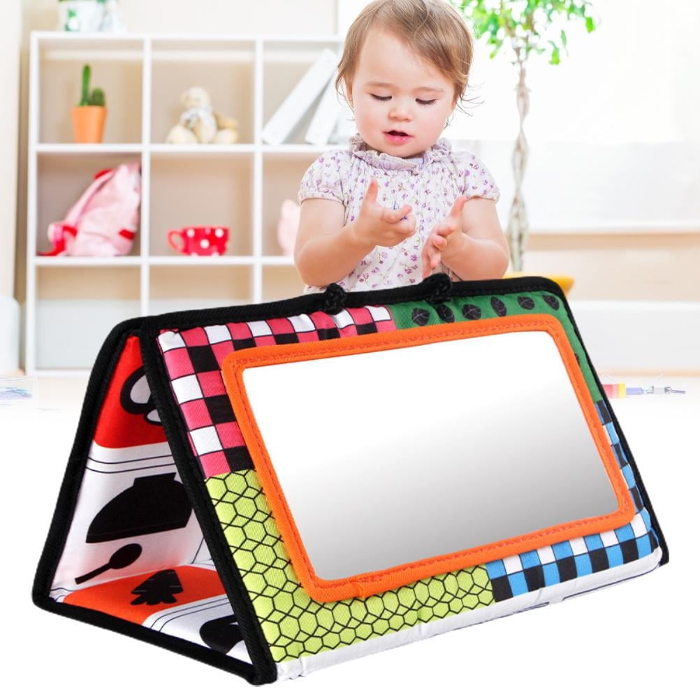 Soft Toys Soft NYAOLE Lovely Baby Stroller Mirror Toy Baby Play Safety