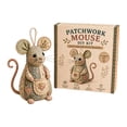 Patchwork Mouse DIY Kit, Handmade Sewing Craft Kit for Mouse Making ...