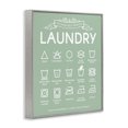 thumbnail image 2 of Stupell Industries Shabby Chic Green Vintage Laundry Guide Gray Framed Giclee Art, 11 x 14, by Lettered and Lined, 2 of 7