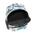 thumbnail image 5 of ALAZA Shark on Beige School Backpack Small Bookbag Mini Bags, 5 of 6