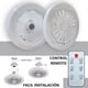 thumbnail image 4 of Lámpara de Techo LED con Ventilador Integrado (Blanco Frío) 2 PIEZAS, 4 of 12