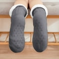 thumbnail image 4 of Socks for Women & Men Warm Winter Fuzzy Socks Universal Thick Sleep Socks Warm Floor Couple's Mid Tube Socks, 4 of 5