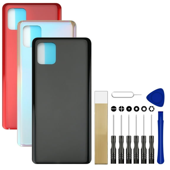 For Samsung Galaxy Note 10 Lite SM-N770F/DS Replacement Back Battery Cover Tool Black