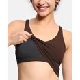 thumbnail image 4 of Womens' Sports Bra Longline Wirefree Padded with Medium Support, 4 of 6