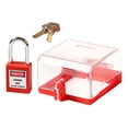 thumbnail image 4 of Cubierta protectora de interruptor tipo 86 Protector de enchufe de interruptor de pared para panel de alimentación Estilo B Soledad cubierta de protección del interruptor, 4 of 10