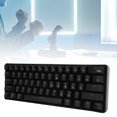 thumbnail image 4 of Teclado para juegos teclado mecánico para juegos 61 teclas diseño ergonómico 19 modos de retroiluminación Rgb con batería recargable de 1850 Mah para computadora portátil, 4 of 8