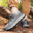 thumbnail image 5 of YOURDIARY Mens Hiking Shoes Lightweight Breathable Outdoor Trekking Boots Anti-Slip Traction Comfortable Camping Shoes, 5 of 8