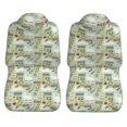 thumbnail image 2 of Sigee Rabbit And Carrot for Universal Car Seat Covers, Premium Car Seat Protector Set for Cars, SUVs, Trucks, 2 of 5