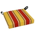 thumbnail image 2 of Blazing Needles 16-inch Outdoor Cushion, Haliwell Multi, 2 of 3