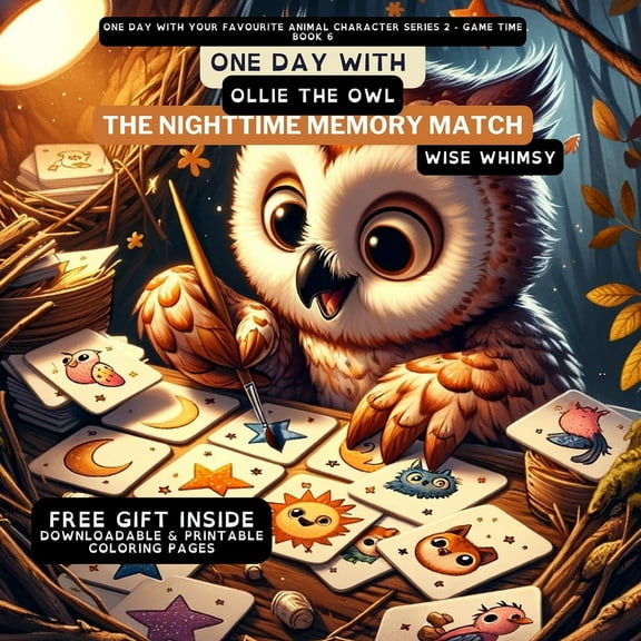 One Day with Your Favourite Animal Chara One Day With Ollie the Owl: The Nighttime Memory Match, Book 6, (Paperback)